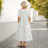 Roxana |  Rochie Midi cu Imprimeu Floral